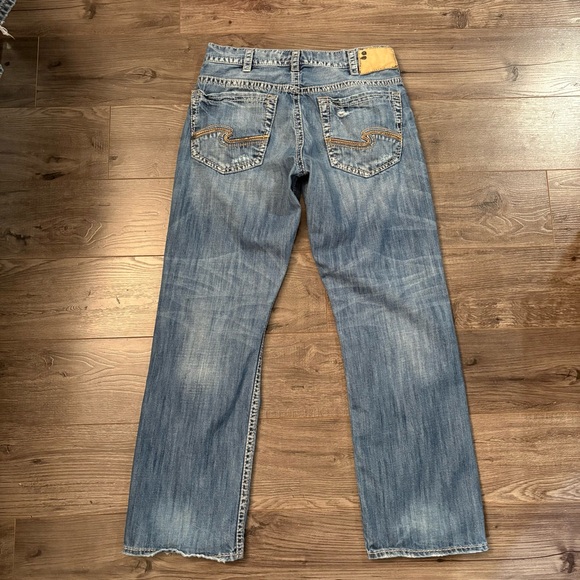 Silver Jeans Gordie 32/32 100% Cotton men’s denim - Picture 3 of 13